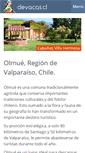 Mobile Screenshot of olmue-chile.com